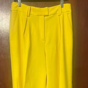 Women’s Gabrielle Union Bright Yellow Trousers